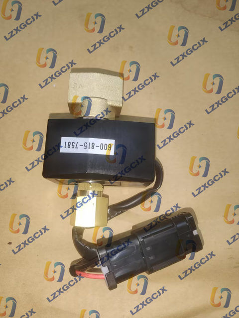 600-815-7581 电磁阀 VALVE 12V140-1C-A/12V140-1B-A WA700-1L/WA700-3L