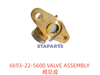 6693-22-5600 VALVE ASSEMBLY 阀总成