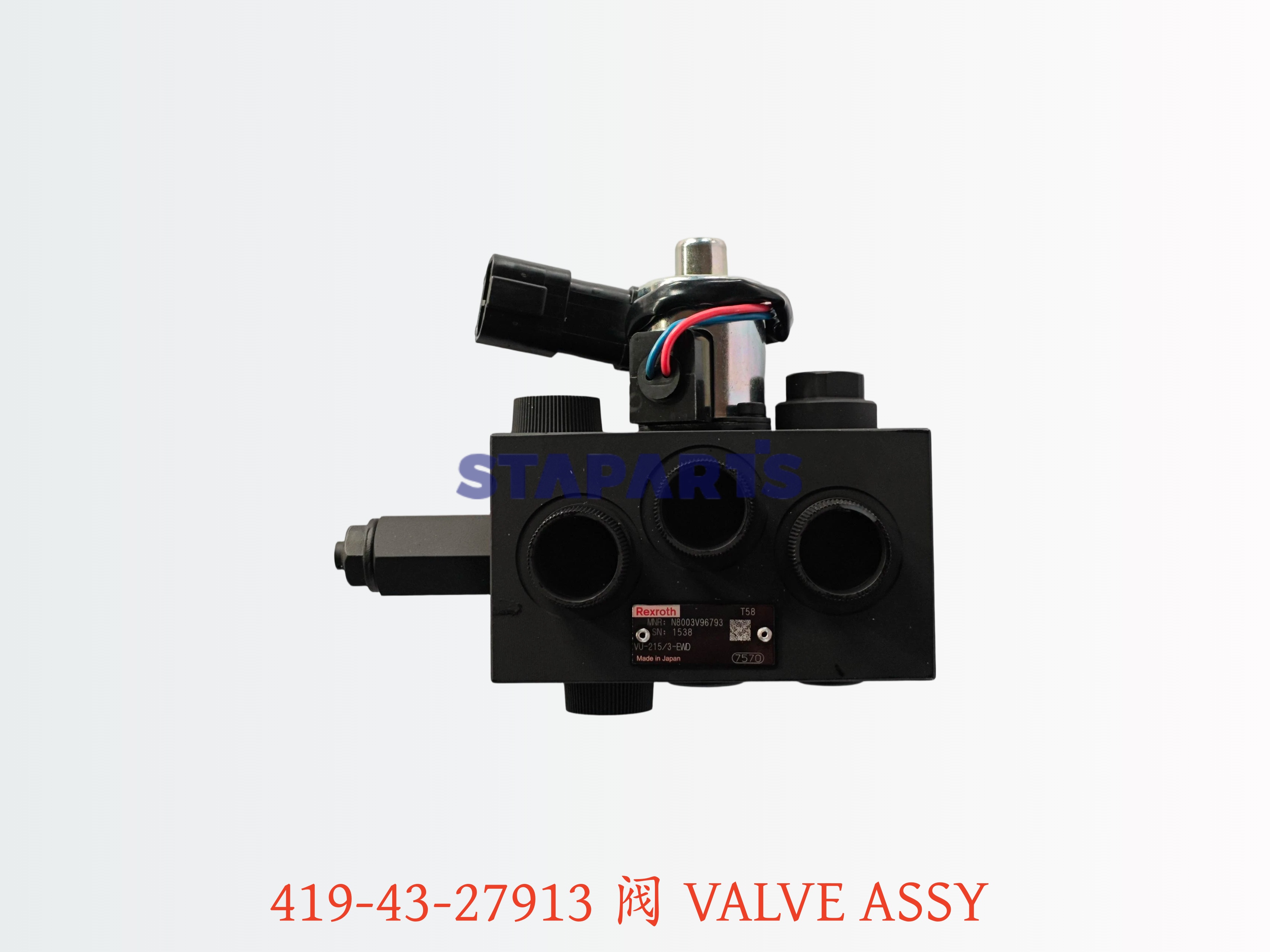 419-43-27913 阀 VALVE ASSY