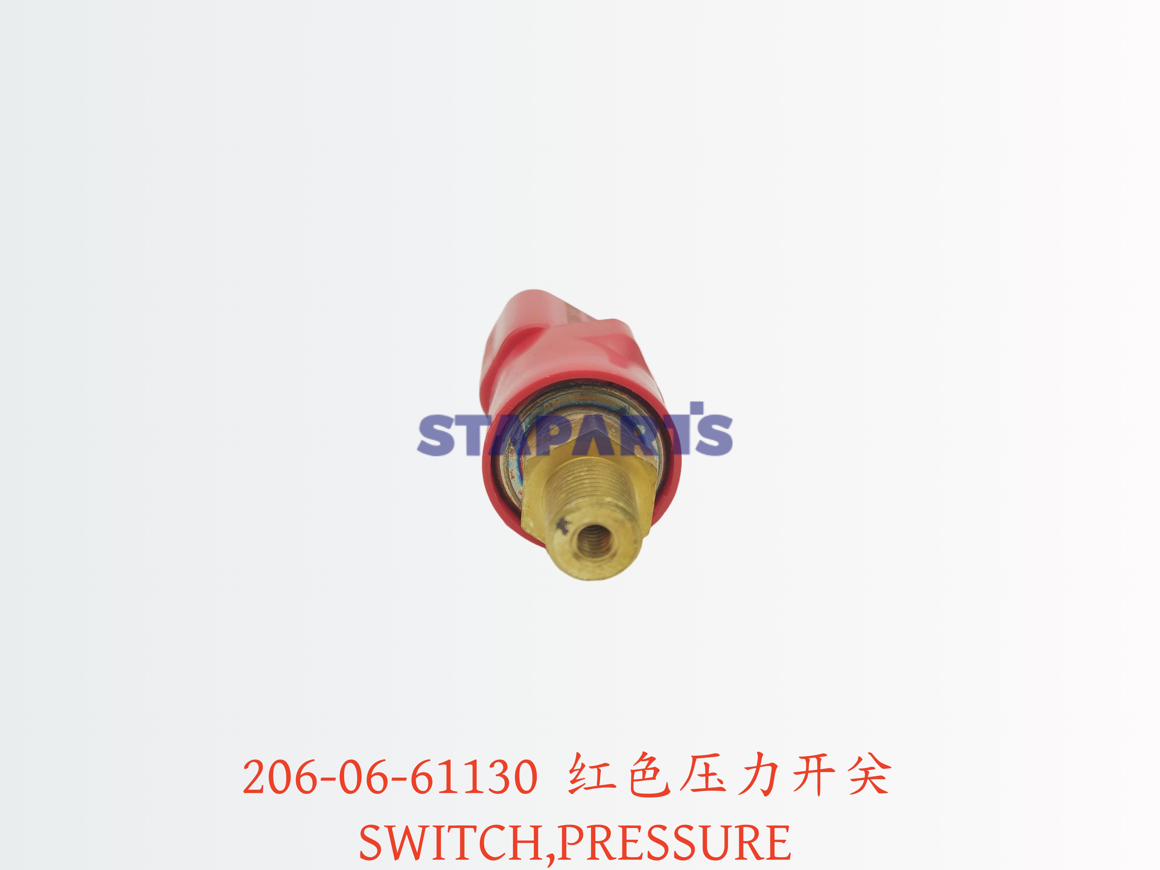 206-06-61130 红色压力开关 SWITCH,PRESSURE